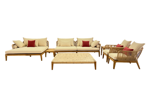 VEGAS Outdoor Sectional Chaise Set