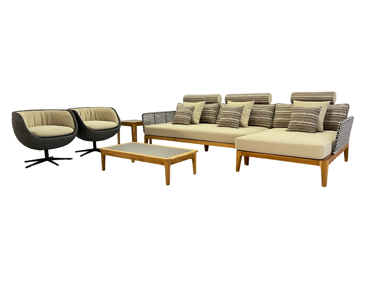 OAKLAND Sectional Chaise Set