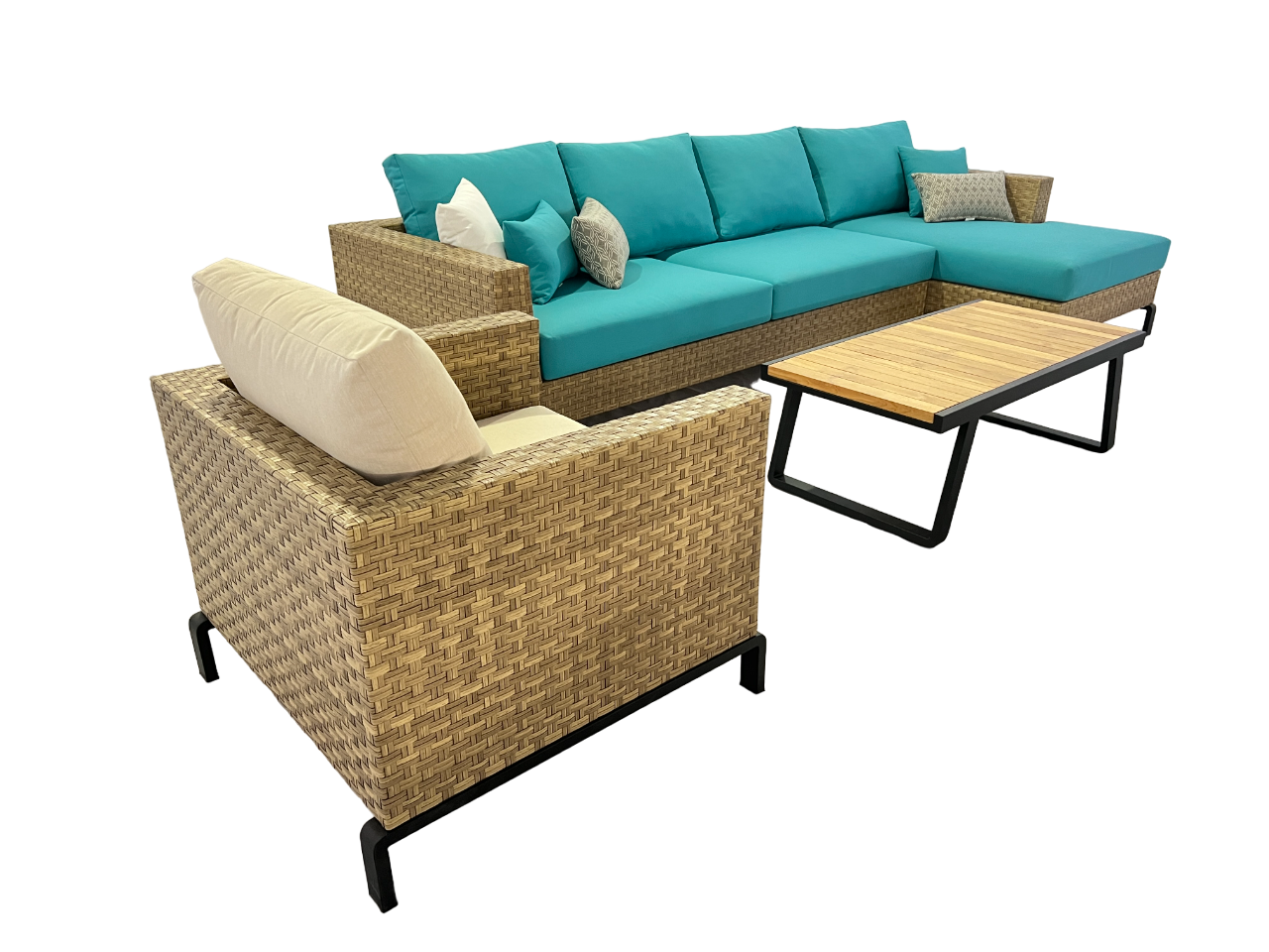 NIAGARA Outdoor Sectional Chaise Set